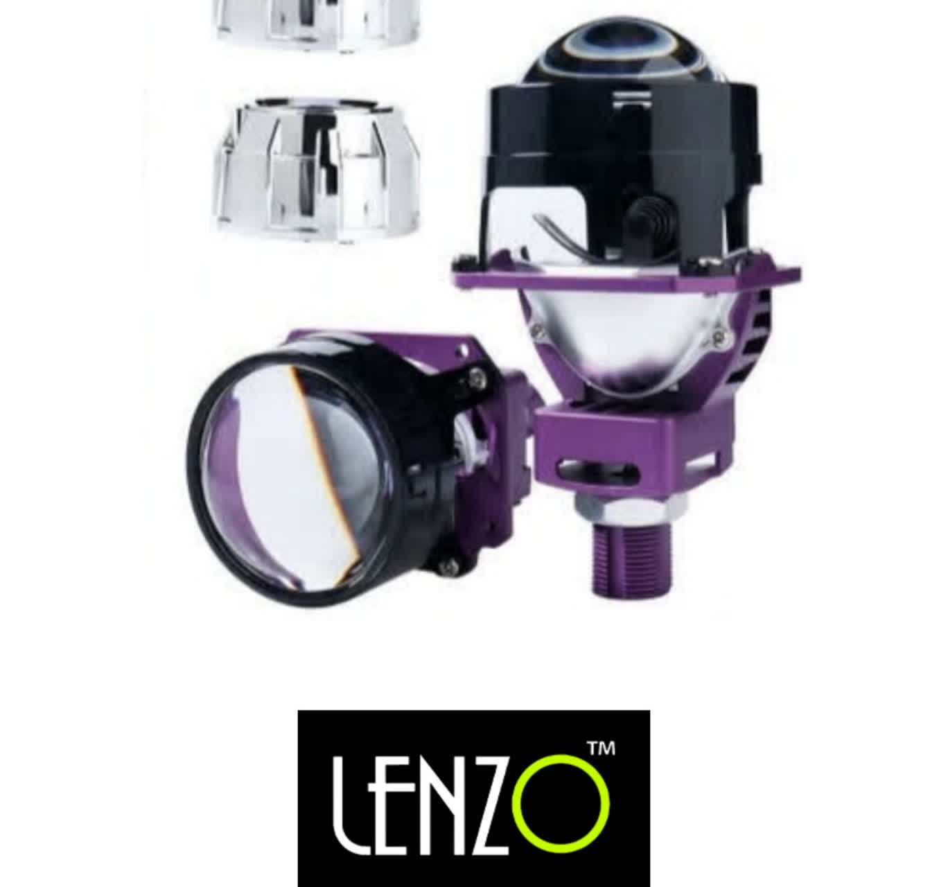 لنز ساده مدل 2.5 اینچ اقتصادی برند لنزو