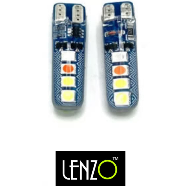 لامپ SMD چهار رنگ فلش زن برند لنزو