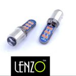 لامپ مدل فندوقی 12تایی فلش زن تک/دوکنتاک برند لنزو