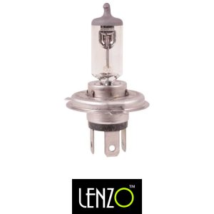 لامپ مدل فابریک 90/100-55/60 پایه H4 برند لنزو