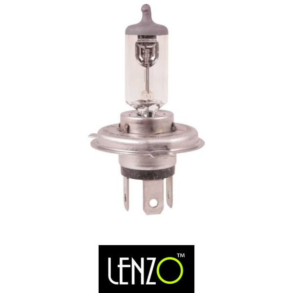 لامپ مدل فابریک 90/100-55/60 پایه H4 برند لنزو