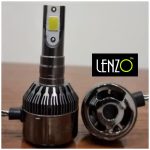 هدلایت‌ مدل C9 پایه H4/H7 برند لنزو