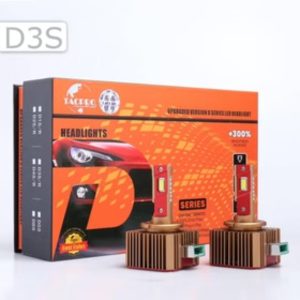 هدلایت مدل 4پایپ مسی D3S با پایه H4/H7 برند لنزو