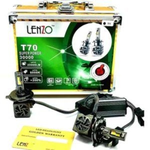 هدلایت مدل رادیلتور T70 پایه H4_H7 برند لنزو