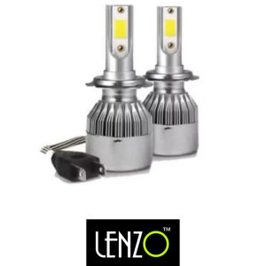 هدلایت مدل C6 پایه H4_H7برند لنزو