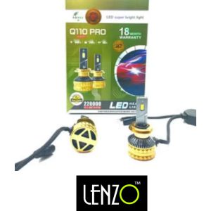 هدلایت مدل Q110 PRO پایه H7/H5 برند لنزو