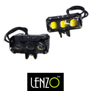 چراغ پروژکتور آفرودی 4INCH 10LED 003 برند لنزو