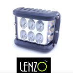 چراغ پروژکتور مستطیل 6لنز (تکی) 014 برند لنزو