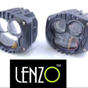 چراغ پروژکتور جغدی 3چشم (جفتی) 031 برند لنزو