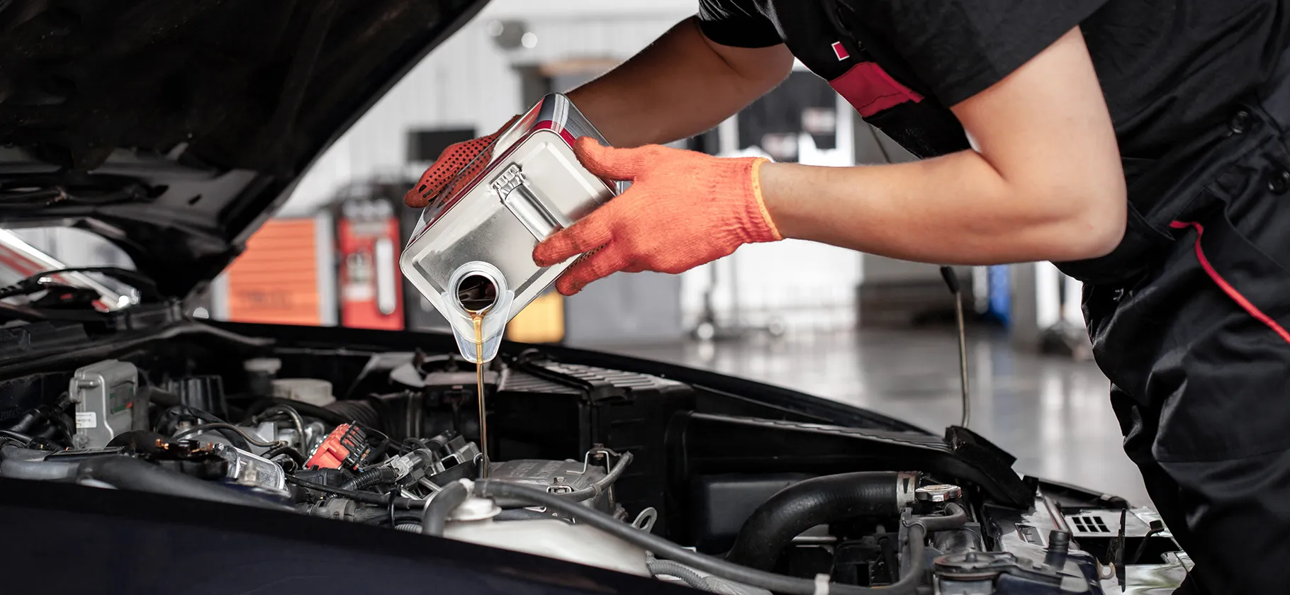 تعویض روغن موتور