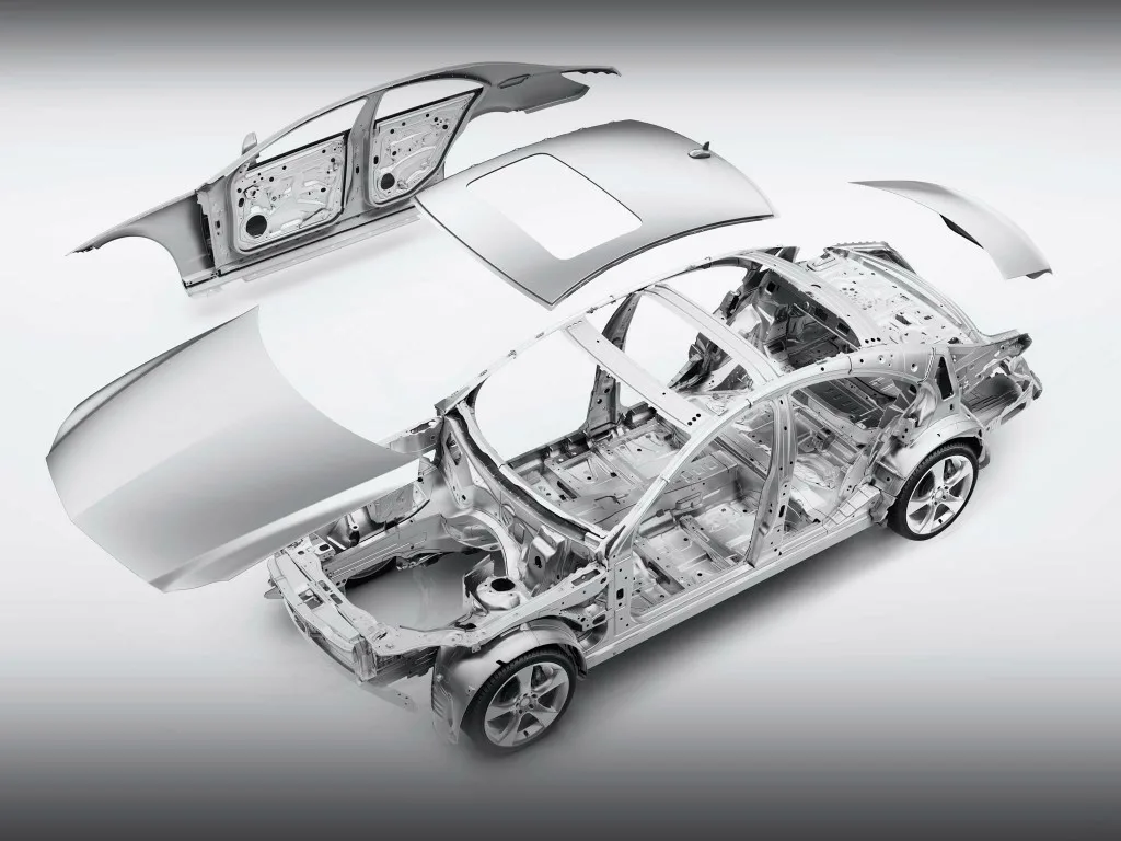 اجزای اصلی بدنه و متعلقات خودرو