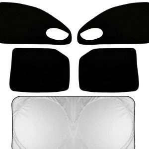 آفتابگیر خودرو پژو مدل UV RESISTANT مجموعه ۵ عددی