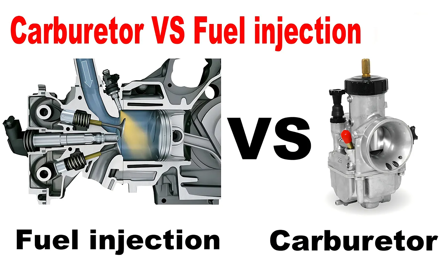 تفاوت بین انژکتور و کاربراتور چیست؟