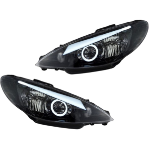 چراغ جلو پژو 206 طرح ANGRY برند NGCO