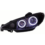 چراغ جلو پژو 206 طرح نیو باکستر برند NGCO