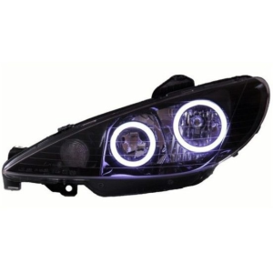 چراغ جلو پژو 206 طرح نیو باکستر برند NGCO