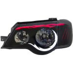 چراغ جلو پراید 132 طرح آتش برند NGCO